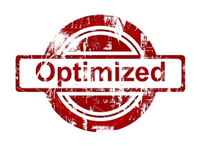 SEO optimized red stamp