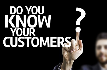 Business man pointingt: Do you Know your Customers?